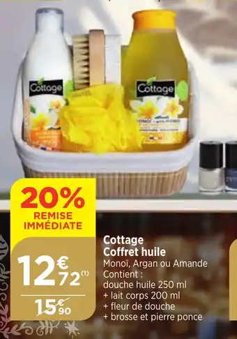 Bi1 Cottage Coffret huile offre