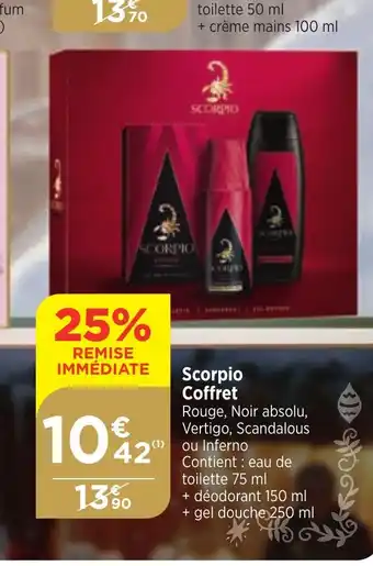 Bi1 Scorpio Coffret offre