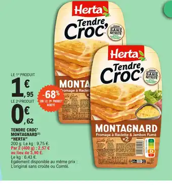 E.Leclerc TENDRE CROC' MONTAGNARD offre