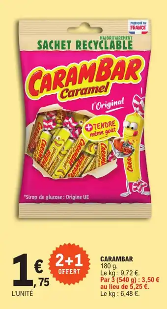 E.Leclerc CARAMBAR offre