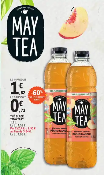 E.Leclerc THÉ GLACÉ "MAYTEA" 1,2 L. offre