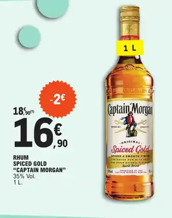 E.Leclerc RHUM SPICED GOLD offre