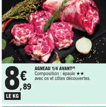 E.Leclerc AGNEAU 1/4 AVANT (4) offre