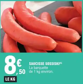 E.Leclerc SAUCISSE SOSSISKI(S) offre