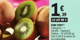 E.Leclerc KIWI VERT(¹) offre