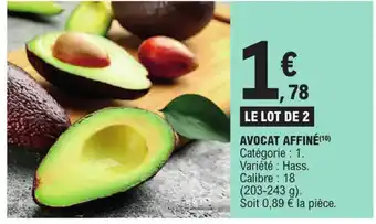 E.Leclerc AVOCAT AFFINÉ(10) offre