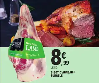 E.Leclerc GIGOT D'AGNEAU(7) SURGELÉ offre
