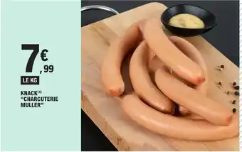 E.Leclerc KNACK(4) "CHARCUTERIE MULLER" offre