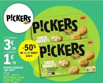 E.Leclerc PICKERS SURGELÉS "MC CAIN" offre