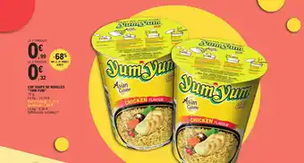 E.Leclerc CUP SOUPE DE NOUILLES "YUM YUM" offre