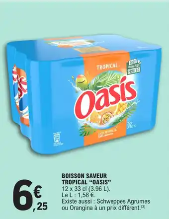 E.Leclerc BOISSON SAVEUR TROPICAL "OASIS" offre