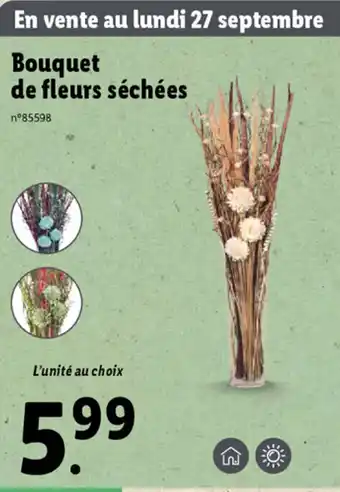 Lidl Bouquet De Fleurs Séchées offre