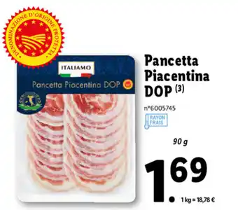 Pancetta Piacentina DOP
