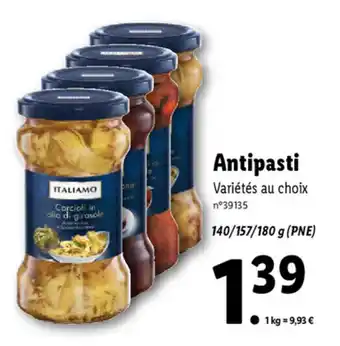 Lidl Antipasti offre