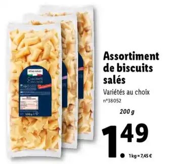 Assortiment De Biscuits Salés