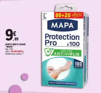 E.Leclerc GANTS MULTI-USAGE "MAPA" offre