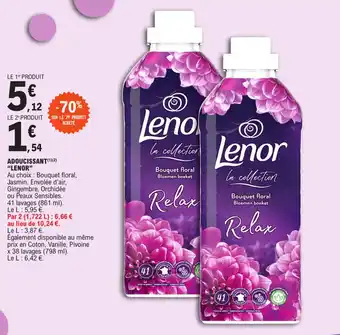 E.Leclerc ADOUCISSANT(1)(2) "LENOR" offre