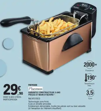 E.Leclerc FRITEUSE offre