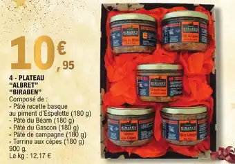 E.Leclerc 4 - PLATEAU "ALBRET" "BIRABEN" offre