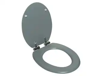Abattant wc purity frein chute declipsable bois compresse vert mat