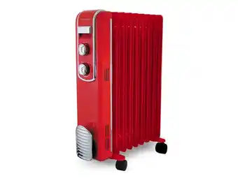 Weldom Radiateur bain d'huile électrique fifty, thomson, 2000 w rouge offre