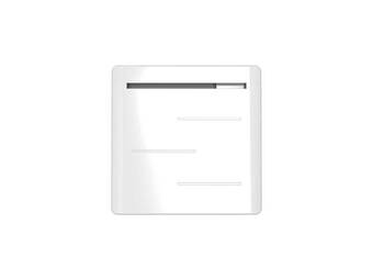 Weldom Radiateur électrique à inertie pierre amaroc, noirot, 1000 w horizontal blanc offre