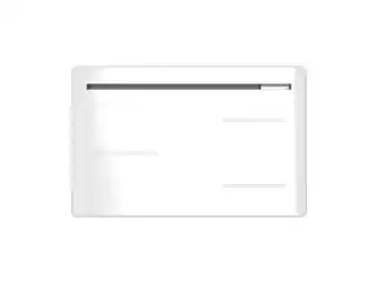 Weldom Radiateur électrique à inertie pierre amaroc, noirot, 2000 w horizontal blanc offre