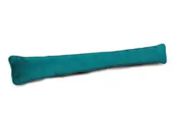 Weldom Bas de porte a coller textile velours (bourrelet), l.95 cm bleu offre