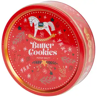 Action Action biscuits au beurre dans une boîte de noël offre