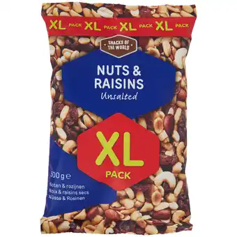 Action Action noix & raisins secs snacks of the world format xxl offre