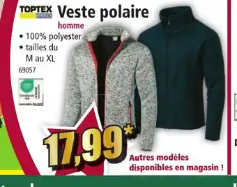 Norma TOPTEX Veste polaire offre