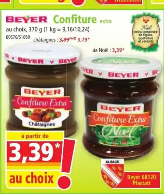 Norma BEYER Confiture offre