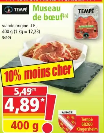 Norma Museau de bœuf offre
