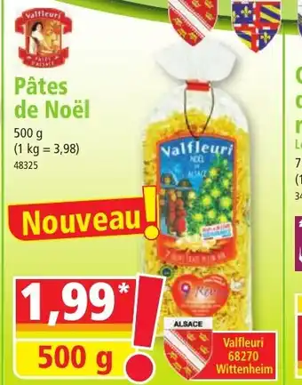 Norma Pâtes de Noël offre