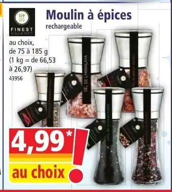 Norma Moulin à épices offre