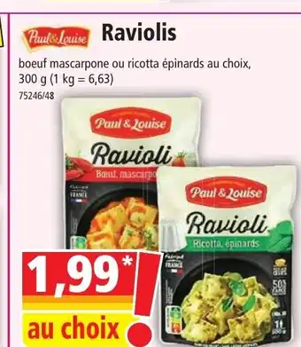 Paul & Louise Raviolis