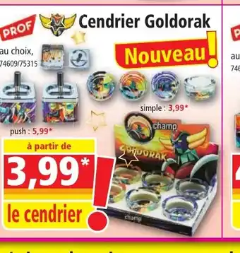 Norma Cendrier Goldorak offre