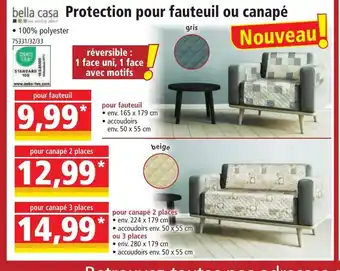 Norma Protection pour fauteuil ou canape offre
