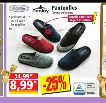 Norma Pantoufles offre