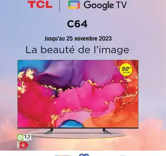 Conforama TÉLÉVISEUR UHD 4K offre