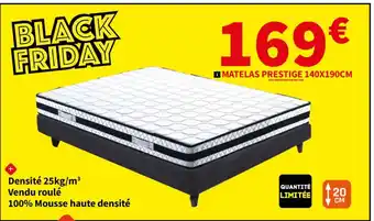 Conforama MATELAS PRESTIGE 140X190CM offre