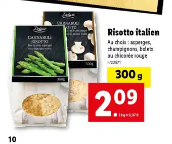 Lidl Risotto italien offre