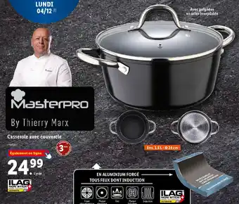 Lidl Casserole avec couvercle offre