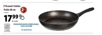 Lidl Russell Hobbs Poêle 28 cm offre