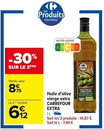 Carrefour Huile d'olive vierge extra CARREFOUR EXTRA offre