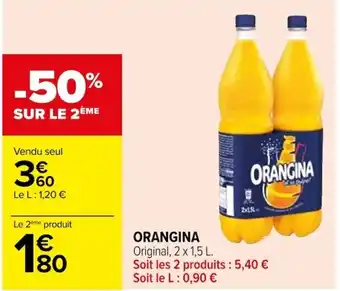Carrefour ORANGINA Original, offre