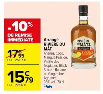 Carrefour Arrangé RIVIÈRE DU MÂT offre