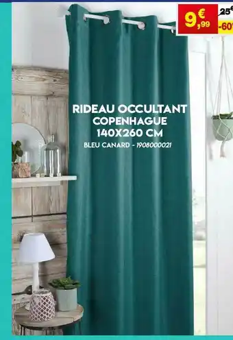 Maxi Bazar Rideau Occultant Cohenhague 140 X 260 Cm offre