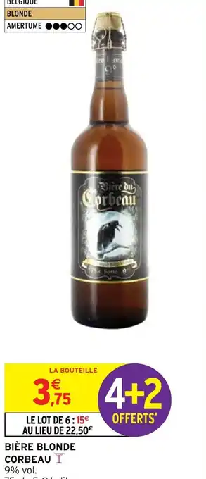 BIÈRE BLONDE CORBEAU Y