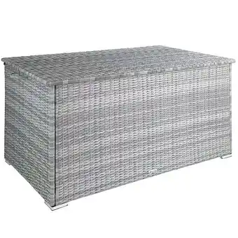 Bricomarché Coffre de jardin oslo structure en aluminium 145x82,5x79,5cm offre